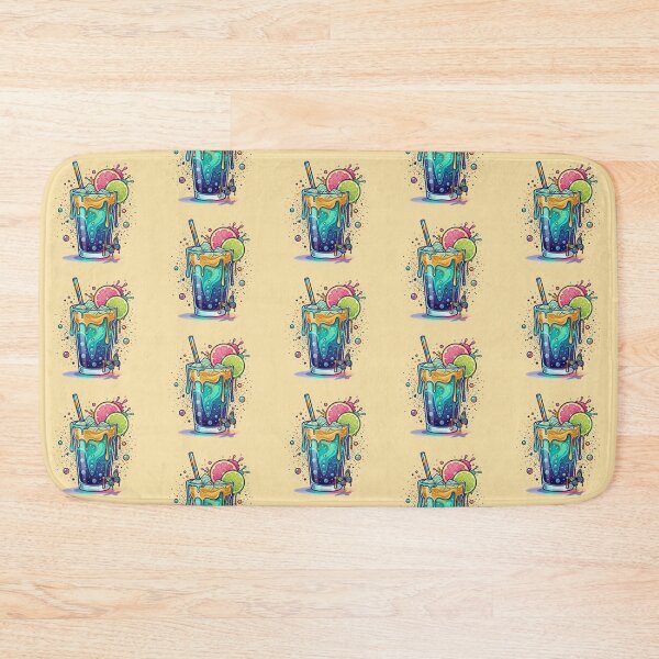 Item preview, Tropical Splash – Colorful Summer Drink Art designed and sold by Dogandesighn.