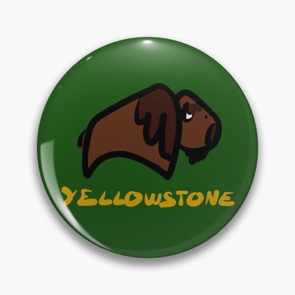 Item preview, Yellowstone Buffalo | National Park Wildlife Design designed and sold by Covo Studio.