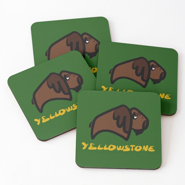 Item preview, Yellowstone Buffalo | National Park Wildlife Design designed and sold by Covo Studio.