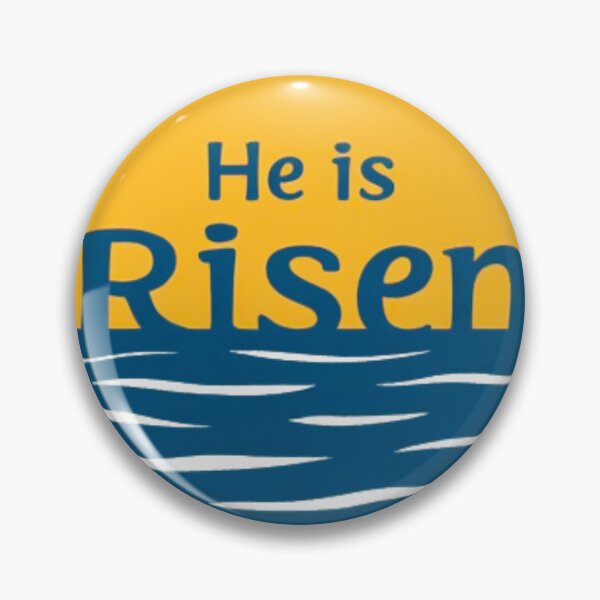 Item preview, He Is Risen Bold Faith Typography Design designed and sold by Dreprogress.