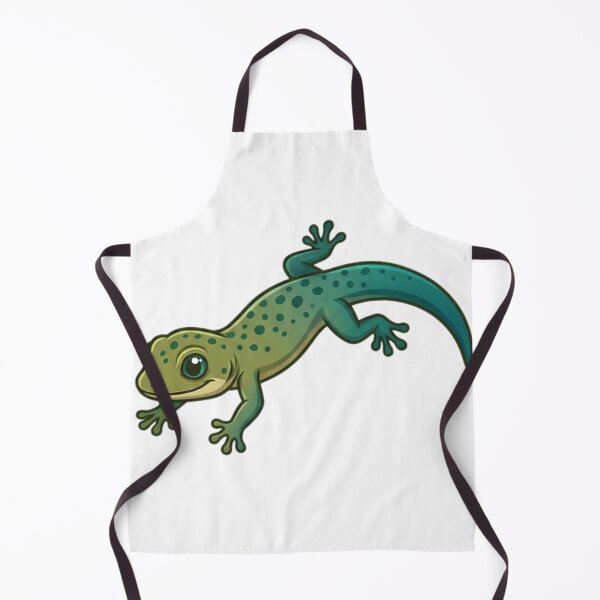 Item preview, Emerald Green Gecko Reptile Sticker designed and sold by HoneyBreezeCo.