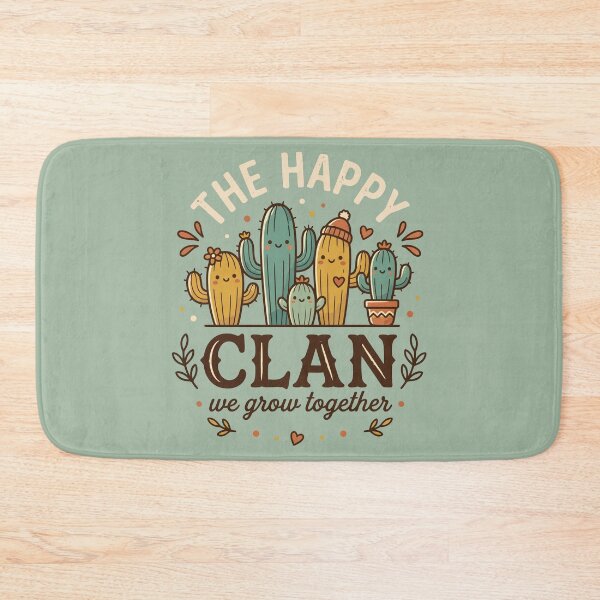 Item preview, The Happy Clan Cactus designed and sold by Amir Faysal.