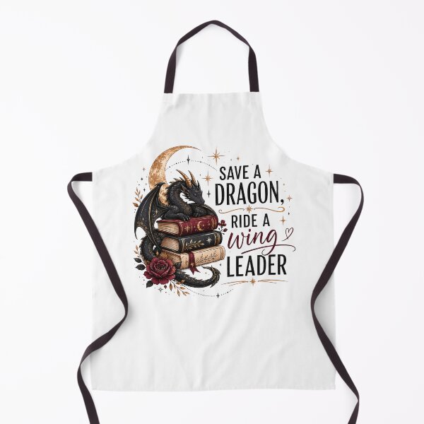 Item preview, Save a Dragon, Ride a Wing Leader | Funny Romantasy Reader Design designed and sold by RaeaSunShineDesigns.