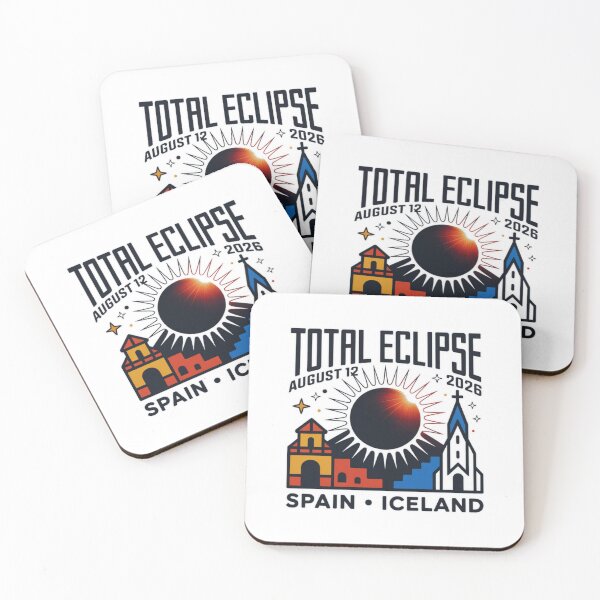 Item preview, Total Solar Eclipse 2026 Spain & Iceland designed and sold by MerchlyMike.