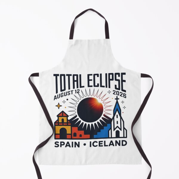 Item preview, Total Solar Eclipse 2026 Spain & Iceland designed and sold by MerchlyMike.