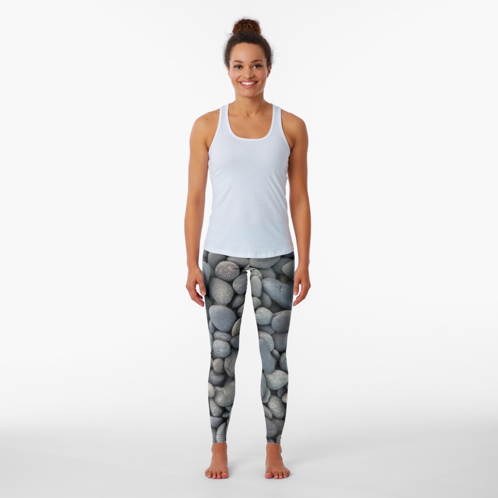 Gray Pebbles Leggings