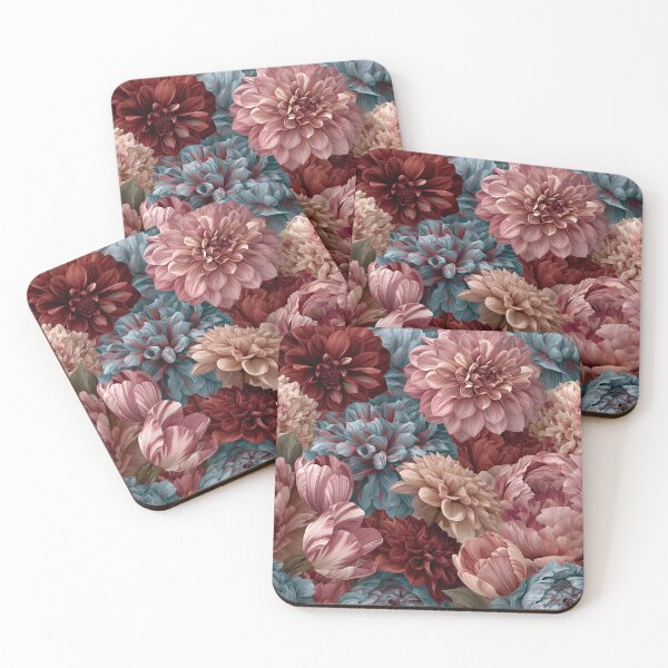 Item preview, Romantic Dahlia & Tulip Bouquet designed and sold by obstinator.