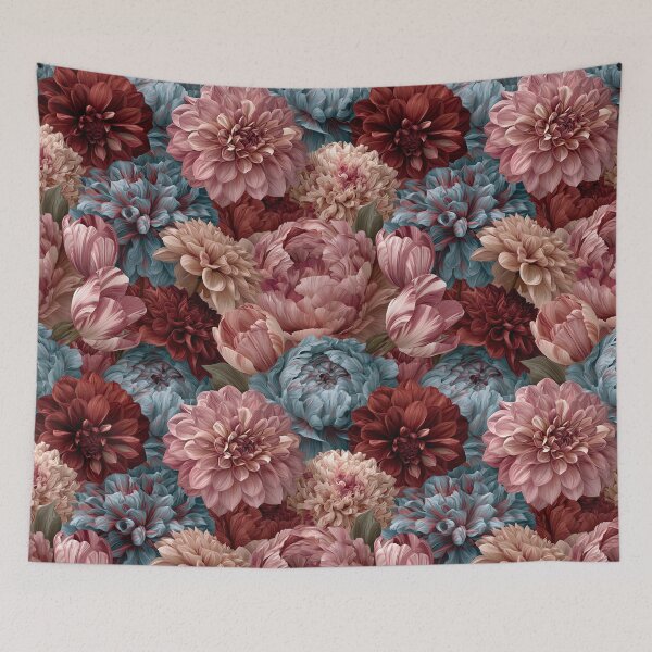 Item preview, Romantic Dahlia & Tulip Bouquet designed and sold by obstinator.