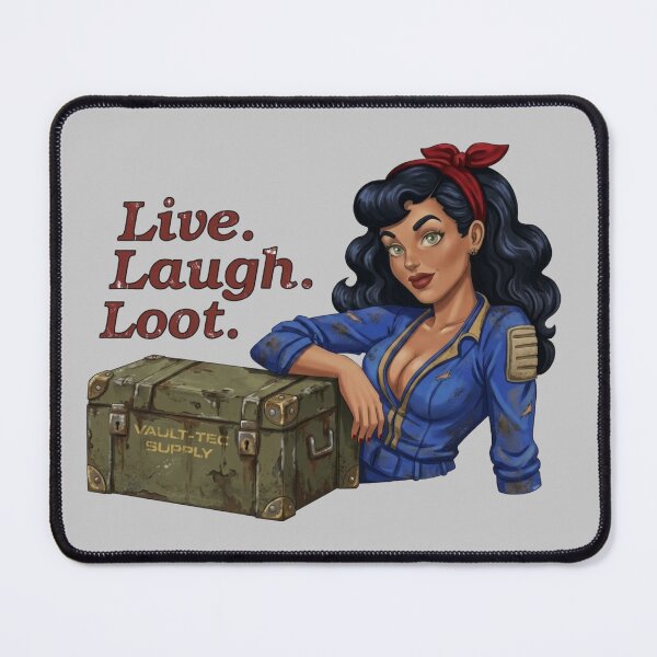 Item preview, Fallout Pin-Up Sign designed and sold by LittleRockArt.