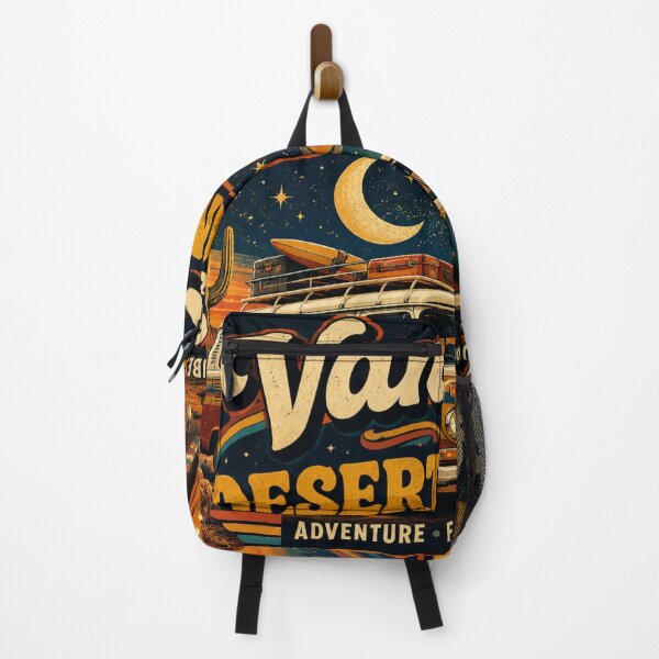 Item preview, Van Life & Desert Camping - Retro 70s Stargazing Adventure designed and sold by HumeThreads.