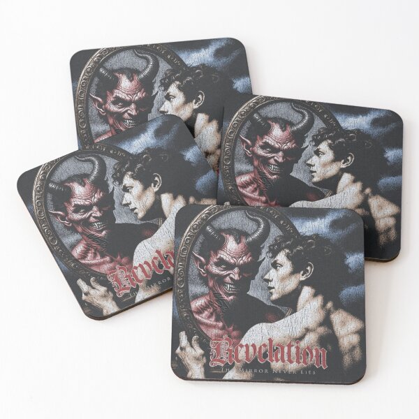 Item preview, Devil Mirror Vintage Gothic designed and sold by Adronia.