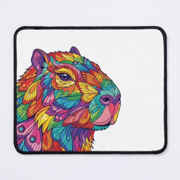 Item preview, Artistic Capybara Pride Moth Fusion designed and sold by CozyDesignsCo.