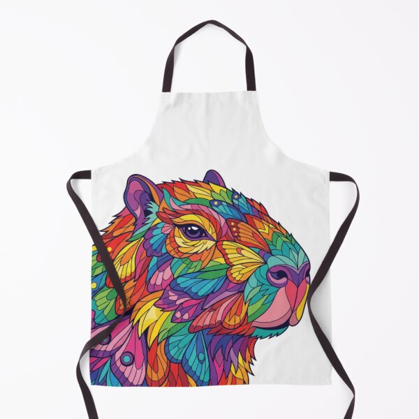 Item preview, Artistic Capybara Pride Moth Fusion designed and sold by CozyDesignsCo.
