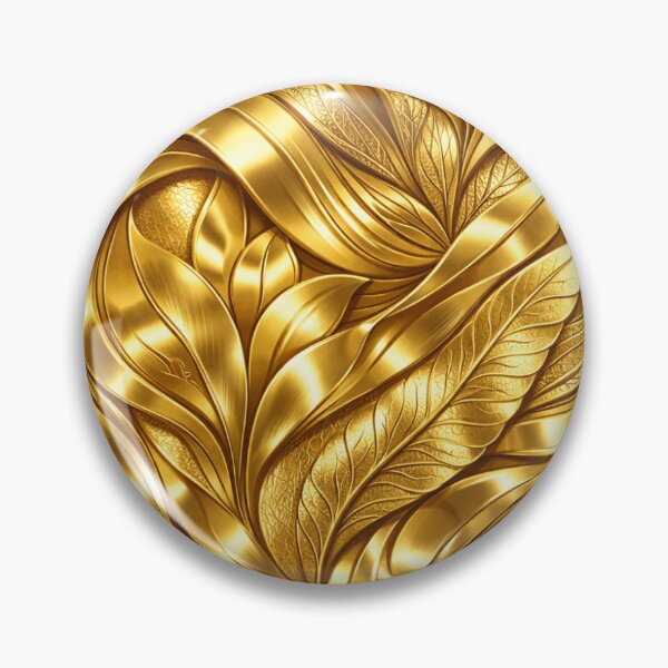 Item preview, Golden Organic Flow – Seamless Nature‑Inspired Pattern designed and sold by RBBHovi.