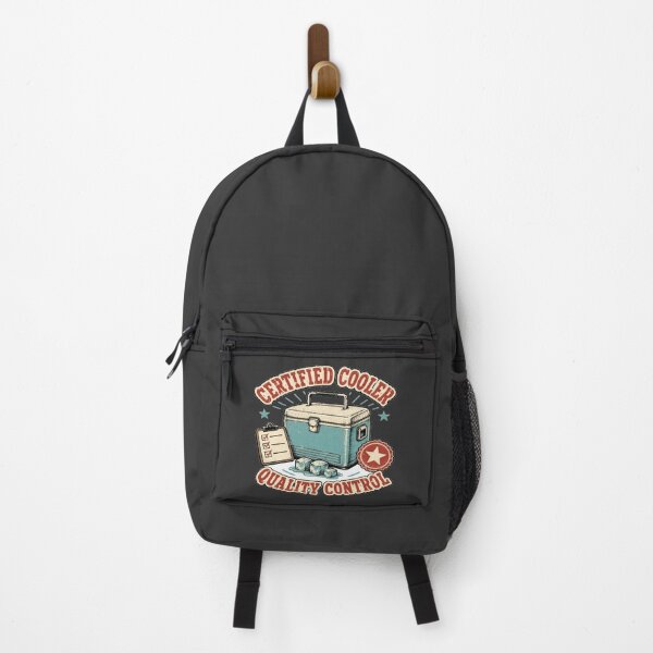 Item preview, Certified Cooler Quality Control Funny BBQ Tailgate designed and sold by POD DYNASTY | Original Print On Demand T-Shirt Graphics.