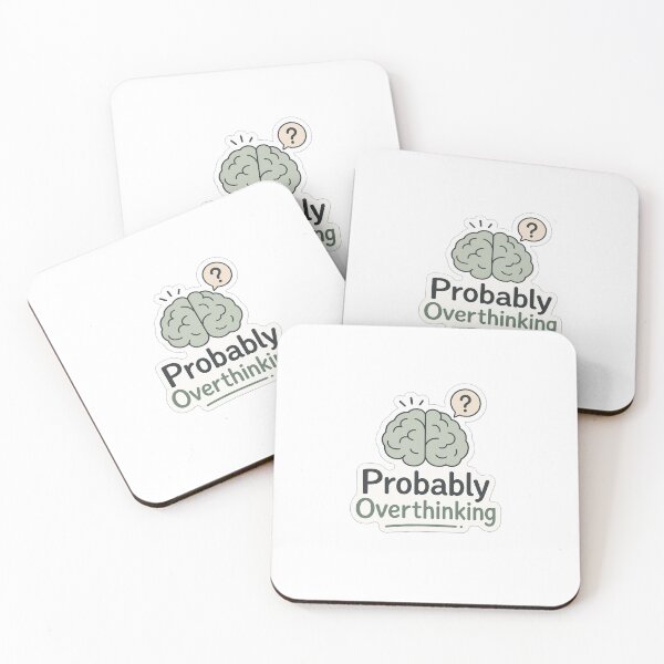 Item preview, Probably Overthinking designed and sold by VIBE BY NADA.