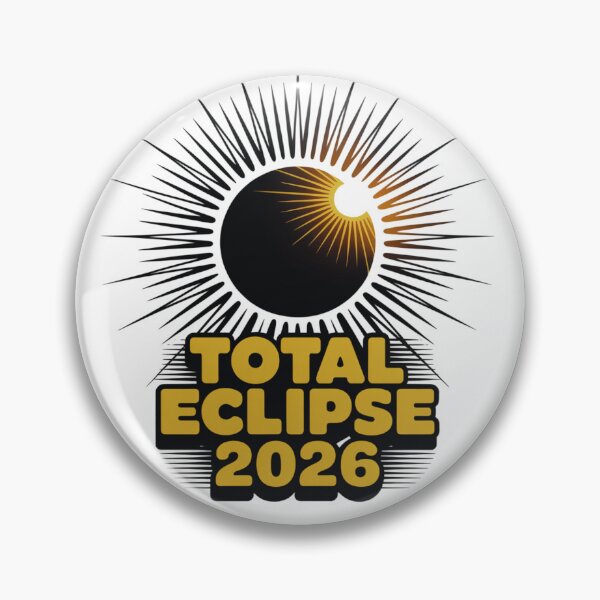 Item preview, Total Solar Eclipse 2026 Graphic designed and sold by MerchlyMike.