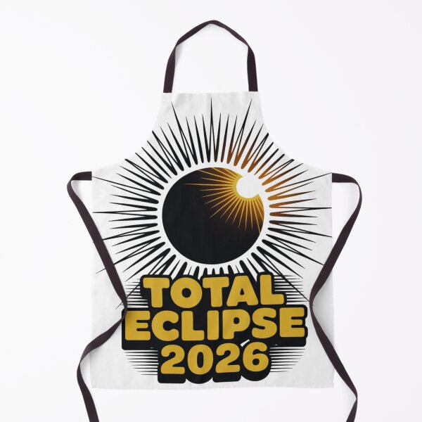 Item preview, Total Solar Eclipse 2026 Graphic designed and sold by MerchlyMike.
