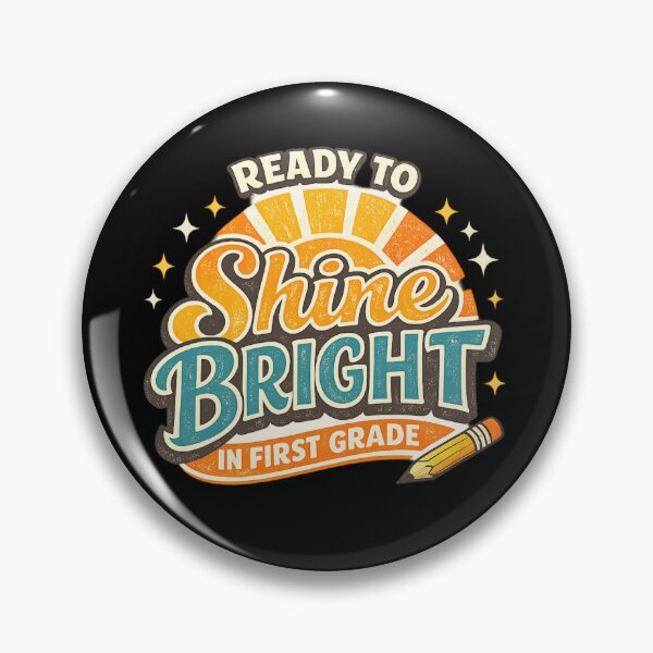 Item preview, Ready To Shine Bright In First Grade designed and sold by XYZ Studio.