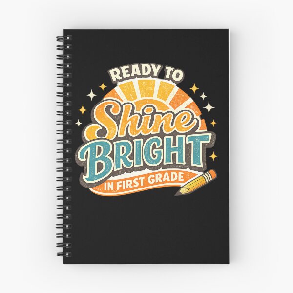 Item preview, Ready To Shine Bright In First Grade designed and sold by XYZ Studio.