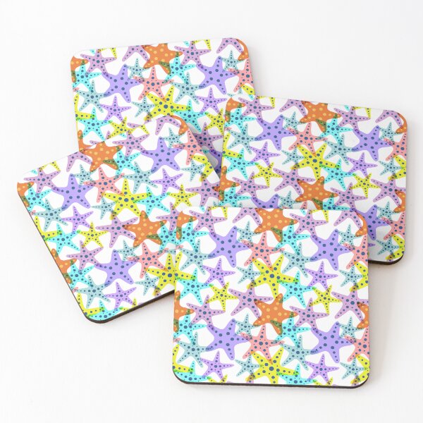 Item preview, Colorful Neon Sea Starfish  designed and sold by BetweenForms.