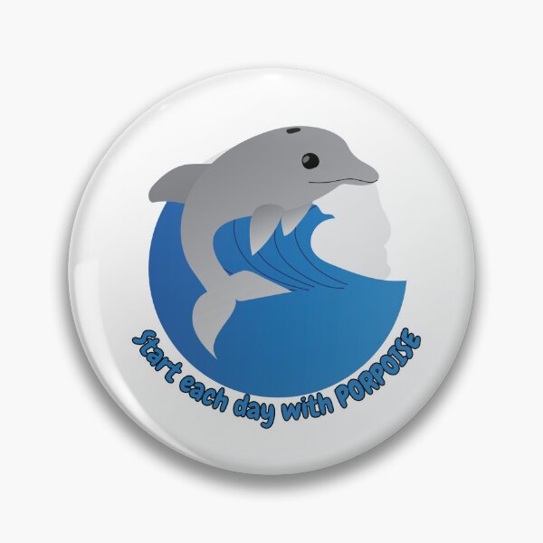 Item preview, Cute Porpoise Pun Design designed and sold by DesignsbyDustin.