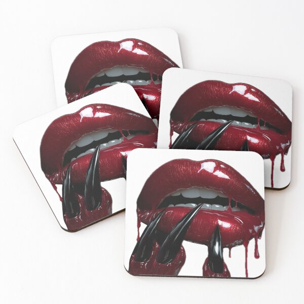 Item preview, Clawed Lips Gothic Horror designed and sold by Adronia.