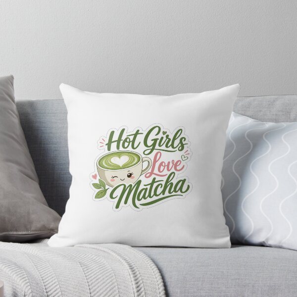 Item preview, Hot Girls Love Matcha designed and sold by VIBE BY NADA.