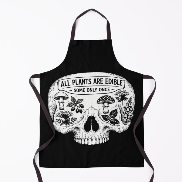 Item preview, Poison Garden Skull  All Plants Are Edible, Some Only Once designed and sold by super-think.