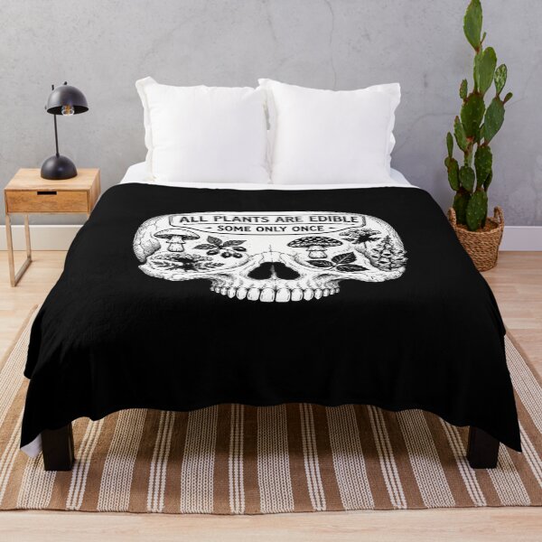 Item preview, Poison Garden Skull All Plants Are Edible, Some Only Once designed and sold by super-think.
