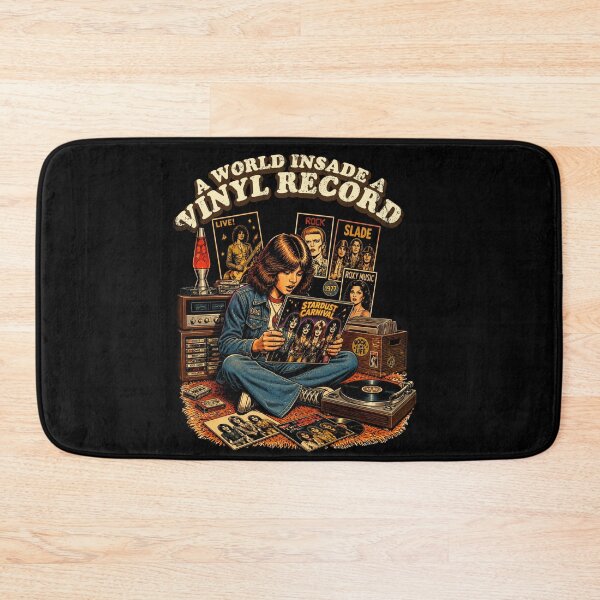 Item preview, A WORLD INSIDE A VINYL RECORD designed and sold by ROCK_WELL.