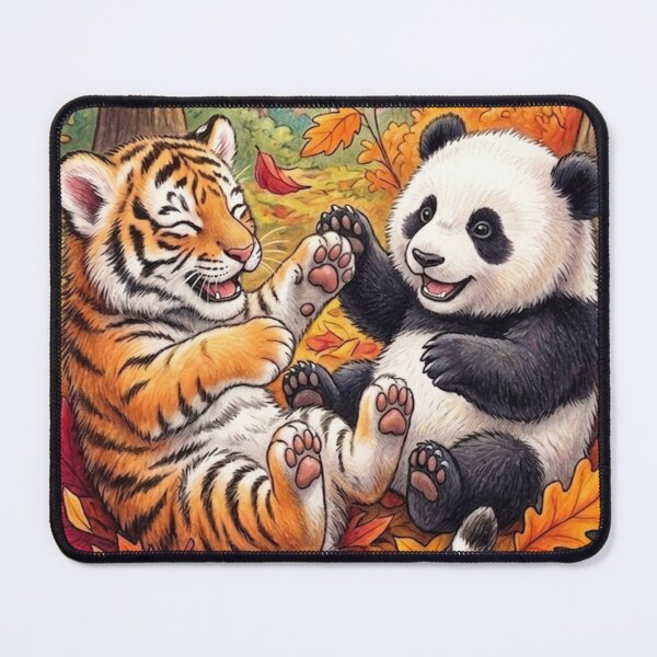 Item preview, Tigers and pandas designed and sold by PP&RAINBOW SHOP.
