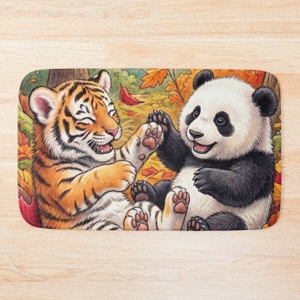 Item preview, Tigers and pandas designed and sold by PP&RAINBOW SHOP.