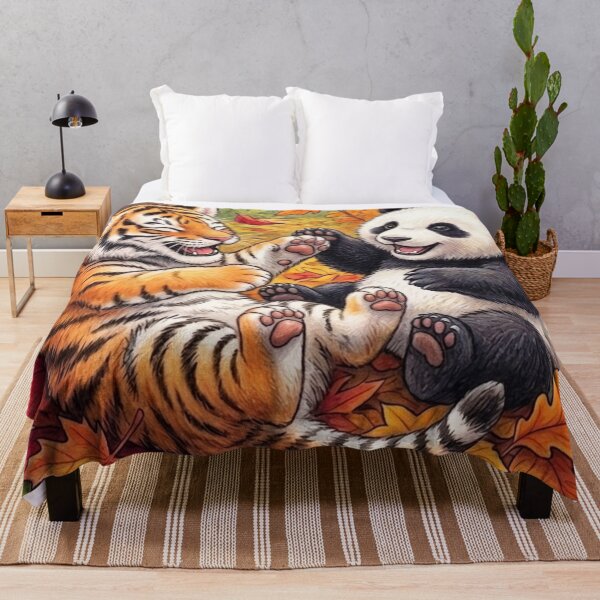 Item preview, Tigers and pandas designed and sold by PP&RAINBOW SHOP.