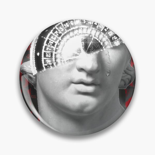 Item preview, Statue Head Retro Streetwear designed and sold by Adronia.