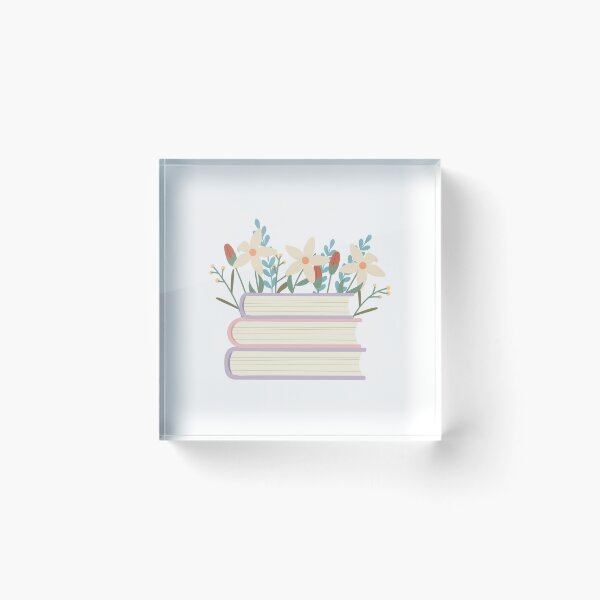 Item preview, Flowers and Books designed and sold by Nyxander's Bookish Catalogue.