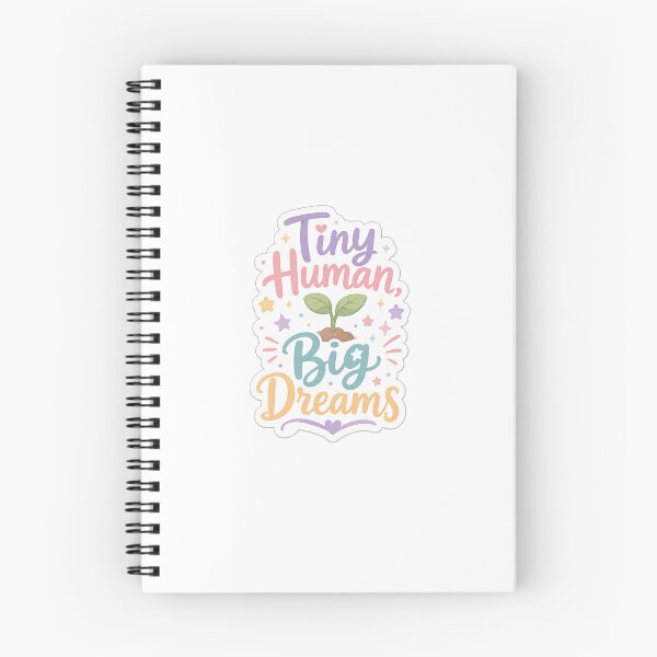 Item preview, Tiny Human, Big Dreams designed and sold by VIBE BY NADA.