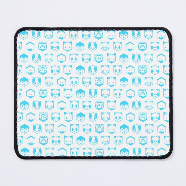 Item preview, Honeycomb Animals Blue designed and sold by animinimal.