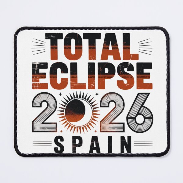 Item preview, Total Eclipse 2026 Spain Design designed and sold by MerchlyMike.
