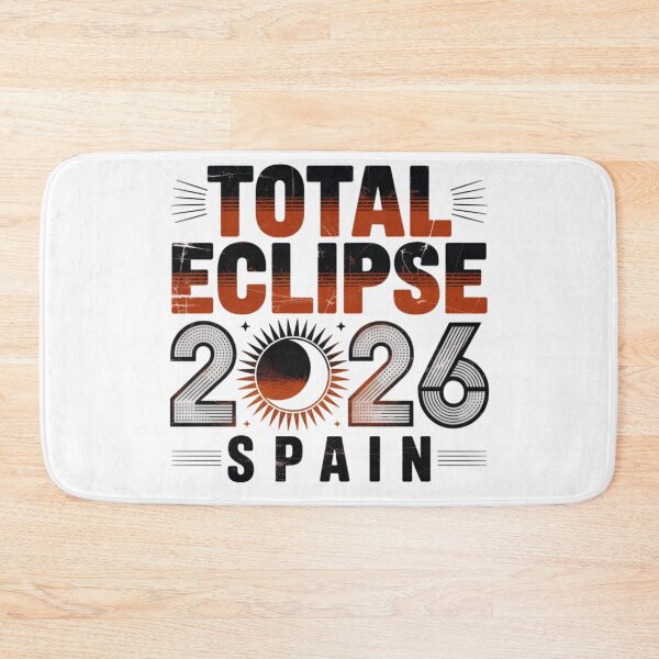 Item preview, Total Eclipse 2026 Spain Design designed and sold by MerchlyMike.