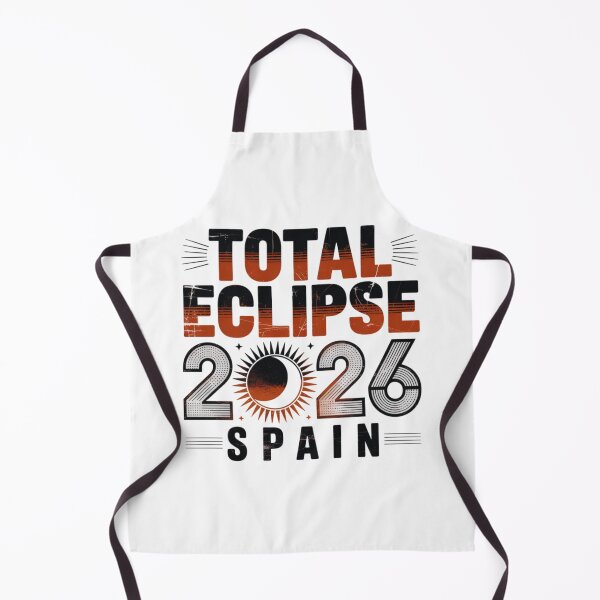 Item preview, Total Eclipse 2026 Spain Design designed and sold by MerchlyMike.