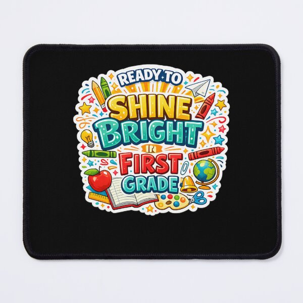 Item preview, Ready To Shine Bright In First Grade designed and sold by XYZ Studio.