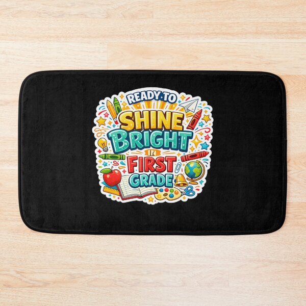 Item preview, Ready To Shine Bright In First Grade designed and sold by XYZ Studio.