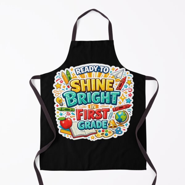 Item preview, Ready To Shine Bright In First Grade designed and sold by XYZ Studio.