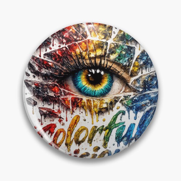 Item preview, Colorful Vision – Beyond Ordinary Sight designed and sold by Trailora.