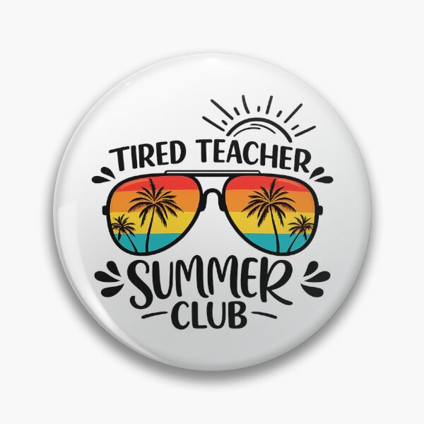 Item preview, Tired Teachers Summer Club,End of Year Teacher gift designed and sold by CloudyPress.