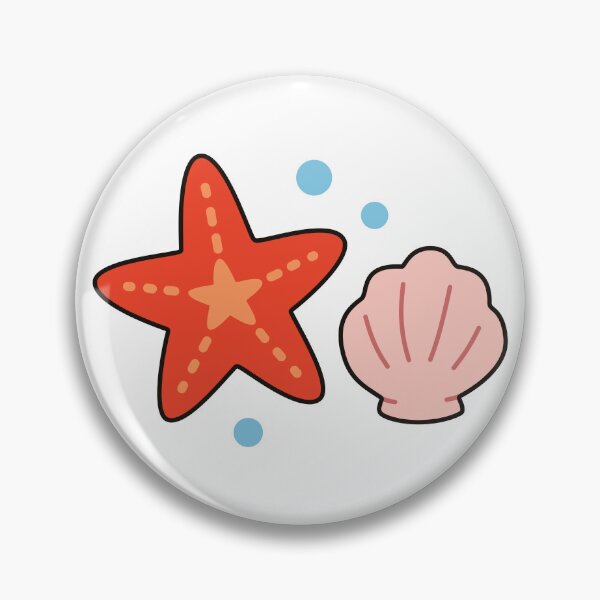 Item preview, Cute Hand Drawn Starfish and Seashell designed and sold by Anne97s.