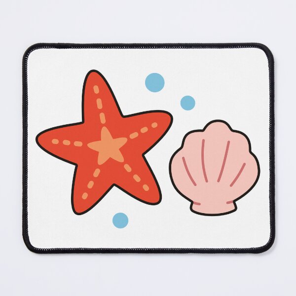 Item preview, Cute Hand Drawn Starfish and Seashell designed and sold by Anne97s.