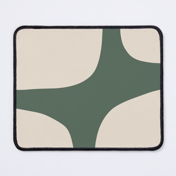 Item preview, Forest Green Mid Century Abstract Art designed and sold by NicoleYoungStudio.