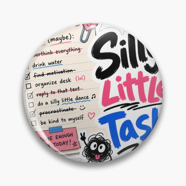 Item preview, Silly Little Tasks designed and sold by VIBE BY NADA.